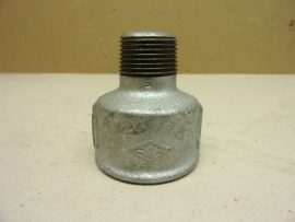 Horganyzott szűkített karmantyú, 1 1/2" - 3/4", 6/4"-3/4" külső-belső menetes öntöttvas szűkítő idom, KM-BM, KB 