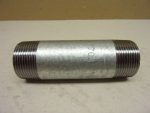  Horganyzott, galvanizált összekötő cső, 5/4"-5/4", 1 1/4 - 1 1/4" KM, 120mm, csőközcsavar mindkét végén külső menettel, 