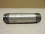   Horganyzott, galvanizált összekötő cső, 5/4"-5/4", 1 1/4 - 1 1/4" KM, 150mm, csőközcsavar mindkét végén külső menettel, 