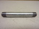   Horganyzott, galvanizált összekötő cső, 3/8 - 3/8" KM, 120mm, csőközcsavar mindkét végén külső menettel, 
