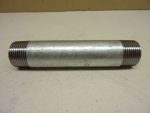   Horganyzott, galvanizált összekötő cső, 1" - 1" KM, 150mm, csőközcsavar mindkét végén külső menettel, 