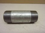   Horganyzott, galvanizált összekötő cső, 5/4"-5/4", 1 1/4" - 1 1/4" KM, 100mm, csőközcsavar mindkét végén külső menettel, 