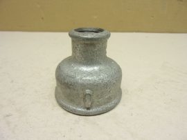 Horganyzott öntöttvas szűkített karmantyú, 1 1/2" - 1/2", 6/4"-1/2" BB, belső-belső menetes szűkítő idom, 