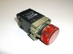  Jelzőlámpa modul LED-es, piros, 24V AC/DC, 22mm rendszerhez, Telemecanique XB2-BV1214, 610828849