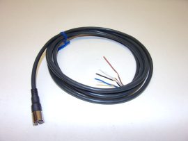 Omron XS3F-M421-402-A szenzorkábel, 2m, M8 4 pin anya csatlakozóval, M8-as egyenes csatlakozóaljzat (női), 4 pólusú, PVC szabványkábel, IP67, Omron XS3F-M421-402-A szenzorkábel, 2m, M8 4 pin anya csatlakozóval, M8-as egyenes csatlakozóaljzat (női), 4 pólusú, PVC szabványkábel, IP67,