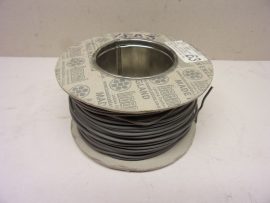 Haanicables 6491X/BS6004, tömör rézvezeték, 1mm2, 100méter/tekercs, 450/750V, 0°C to +70°C, szürke PVC szigetelés, bruttó 80.-Ft/m Haanicables 6491X/BS6004, tömör rézvezeték, 1mm2, 100méter/tekercs, 450/750V, 0°C to +70°C, szürke PVC szigetelés, bruttó 80.-Ft/m