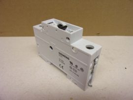 1 fázisú, 1 pólusú kismegszakító, Siemens 5SX21 C8, 8A 230/400V, 6kA, Túláramvédő kapcsoló, C karakterisztika