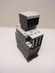 Eaton DILM17-10, XTCE018C10F, 277004 mágneskapcsoló DIL A-XHI22, XCTEXFAC22 segédérintkezővel, 230VAC tekercs, 18A, 7,5kW, 3NO+(2NO+2NC), XT IEC kontaktor, Csavaros bekötés