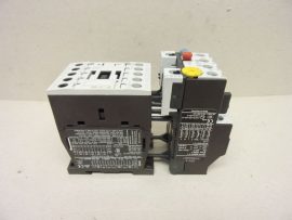 Eaton DIL M9-10, XTCE009B10, 276690 mágneskapcsoló, teljesítmény kontaktor + ZB12-4, XTOB004BC1, 278438, 2,4...4A hőkioldó, 230VAC tekercs, 9A, 3+1NO,  