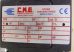 CME Cento s.r.l. E71 MB2, 3 fázisú, csökkentett tengelymagasságú villanymotor, elektromotor, aszinkron motor, 3kW 2800 rpm, 230/400V, 30mm tengely, M30x1,5 menettel a végén, Extrudált motorok "E" sorozat