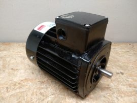 Grundfos 71A2-14FT85-B, 3 fázisú peremes villanymotor, 0,37kW, 2800rpm, 14mm ékpálya nélküli tengely, 85185102, MG71A,  