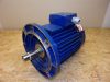 Peremes 3 fázisú aszinkronmotor, adattábla nélküli, 400V 50Hz 1490 rpm, kb.2,2kW, 28mm tengely, 