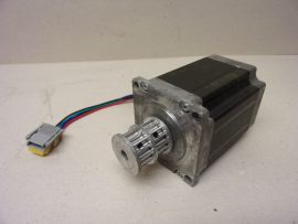 23HS30-2804S NEMA23 bipoláris léptetőmotor, 1,8°, 2Nm, 2,8A, 6,35mm tengely + 2x20mm-es fogasszíjtárcsa, 57x57x76mm, 4 vezetékes 23HS30-2804S NEMA23 bipoláris léptetőmotor, 1,8°, 2Nm, 2,8A, 6,35mm tengely + 2x20mm-es fogasszíjtárcsa, 57x57x76mm, 4 vezetékes