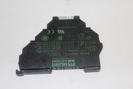 Murr Elektronik 6652000, Relémodul, din sínre szerelhető sorkapocs relé, MIRO 6.2 24VDC-1U kimeneti relé, BE: 24 VDC, ki: 250 VAC/DC / 6 A, 6 mm széles, rugós csatlakozás