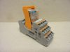 Phoenix Contact 2903677, REL-IR4/LDP24DC/4X21 ipari relé, 2900934, RIF-2-BPT/4X21 foglalattal, 24VDC, 4NO/NC, 4PDT, 6A/250VAC/DC, DIN sínre