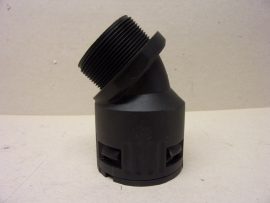 Flexa RQB-M AD 42,5, M40, 5100.042.240, Tömlőcsatlakozó gégecsövekhez, M40 menettel, AD42,5, műanyag, tömszelence, 45°-os csatlakozó bordás tömlőhöz, IP67 Flexa RQB-M AD 42,5, M40, 5100.042.240, Tömlőcsatlakozó gégecsövekhez, M40 menettel, AD42,5, műanyag, tömszelence, 45°-os csatlakozó bordás tömlőhöz, IP67