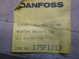 Danfoss 175F1213 bekötőmodul, fém tömszelence szett, VLT 205/207/210-hez