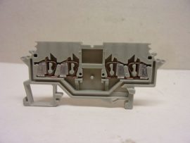 WAGO 279-626, Osztott potenciálú sorkapocs, 1,5 mm², oldalsó jelölőnyílások, DIN 35 x 15 és DIN 35 x 7,5 sínhez, CAGE CLAMP®, rugós kábelbekötés, 30 db/ csomag, bruttó 200.- Ft/db. WAGO 279-626, Osztott potenciálú sorkapocs, 1,5 mm², oldalsó jelölőnyílások, DIN 35 x 15 és DIN 35 x 7,5 sínhez, CAGE CLAMP®, rugós kábelbekötés, 30 db/ csomag, bruttó 200.- Ft/db.