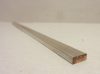Nikkelezett vörösréz sín, 5x12mm, 313mm hosszú, rézsín kapcsoló és elosztó szekrényekhez