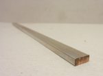   Nikkelezett vörösréz sín, 5x12mm, 313mm hosszú, rézsín kapcsoló és elosztó szekrényekhez