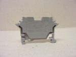   WAGO 280-601, 2 vezetékes átmenő sorkapocs, 2,5 mm², oldalsó jelölőnyílások, DIN 35 x 15 és DIN 35 x 7,5 sínhez, CAGE CLAMP® rugós bekötés, szürke