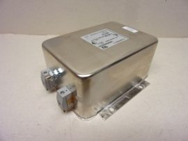 TE Corcom 16FC10, 1 fázisú szűrő, zavarszűrő, vonalszűrő, 250VAC 16A, RFI szűrő, EMC/RFI, EMI filter, xyz