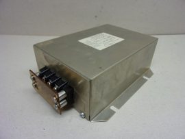 Schaffner FN 352Z-10/03, 110-250VAC 50-60Hz 10A, 1 fázisú hálózati zavarszűrő, vonalszűrő, RFI szűrő, EMC/RFI, EMI filter, 