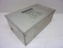 Schaffner FN 354-25-47, 440/275V 4x25A, hálózati zavarszűrő, vonalszűrő, RFI szűrő, EMC/RFI, EMI filter, xyz