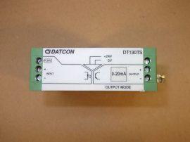 Leválasztó tápegység, 24VDC 2W, be: 4-20 mA, ki: 0-20 mA, Datcon DT130TS/10