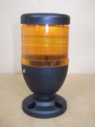 Jelzőlámpa, narancssárga, LED, 70mm, 24V AC/DC, Telemecanique XVE L2B5, 065655