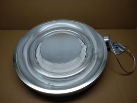 Mennyezetről függeszthető fénycsöves lámpa, 550mm, 1x60W TL5C körfénycsővel, 230V 60W, Philips Rotaris TPS745 TL5C60W/840 HFP P SM3 IP ALU, 63561300 